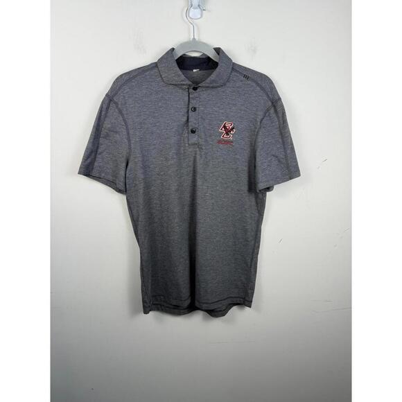 Lululemon Other - Lululemon Metal Vent Tech Golf Polo Boston College Eagles Gray Small